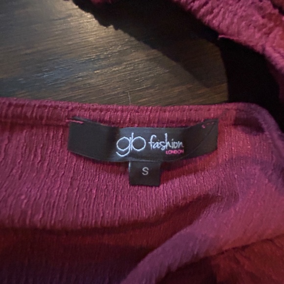 Red Long Sleeve Dress - Picture 5 of 5